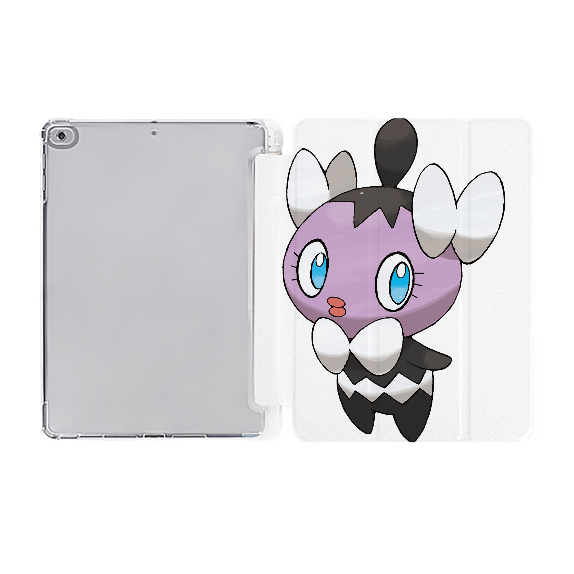 （画像用） ポケットモンスター Pokémon IPad ケース ペン収納付き 三つ折りスタンド PUレザー×シリコン 対応機種9.5/10.5/10.9インチ